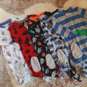 ❌SOLD❌Set of 5 COZY, FLEECE SLEEPERS!